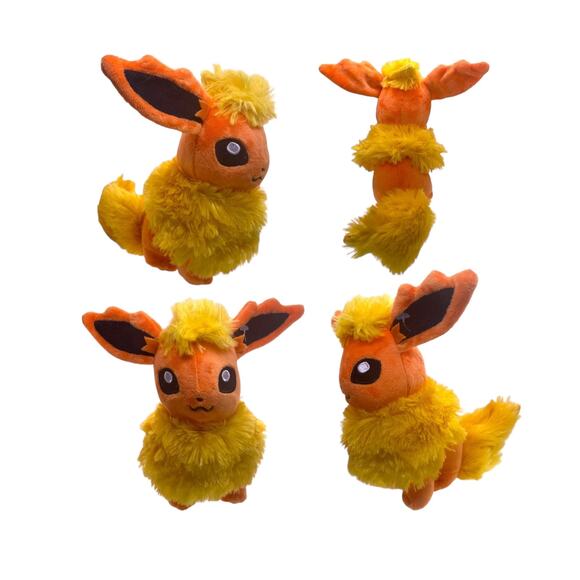 Pokemon Easter Basket Cards Pokémon Plush Flareon Surprise Pokeball Book - Picture 2 of 8